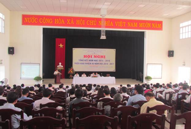Sở GD&ĐT Thừa Thiên Huế tổ chức Hội nghị tổng kết năm học 2015-2016