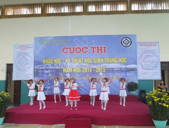 Khai mạc cuộc thi Khoa học - Kĩ thuật dành cho học sinh trung học tỉnh Thừa Thiên Huế năm học 2014 – 