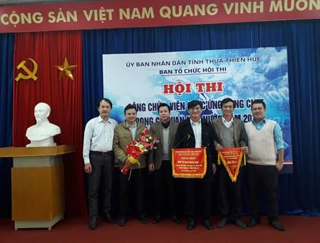 Sở Giáo dục và Đào tạo tham gia và đạt giải Nhì Hội thi “Công chức, viên chức ứng dụng CNTT trong cơ quan Nhà nước” tỉnh Thừa Thiên Huế lần thứ IV - năm 2017