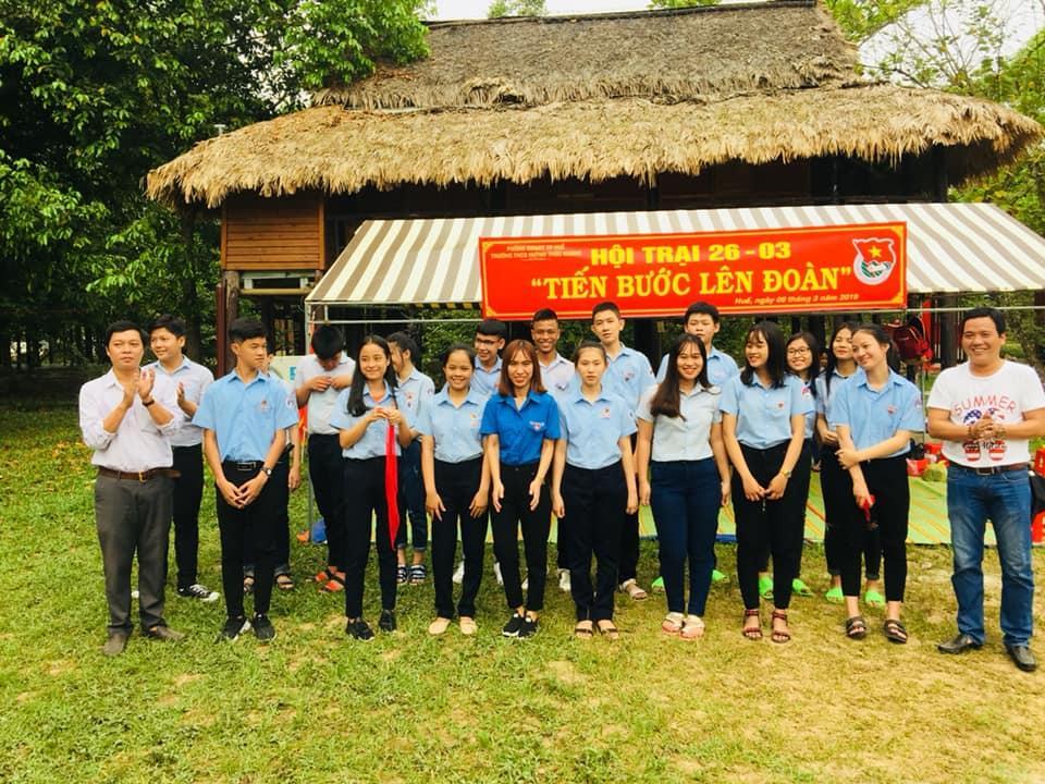THCS Huỳnh Thúc Kháng: Hội trại “Tiến bước lên đoàn”  của trường THCS Huỳnh Thúc Kháng năm 2019