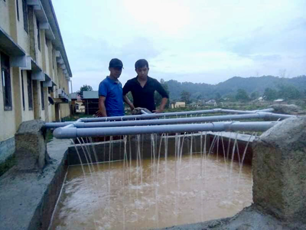 Nước sạch đến với nhà công vụ trường THPT Hương Lâm - huyện A Lưới - tỉnh Thừa Thiên Huế