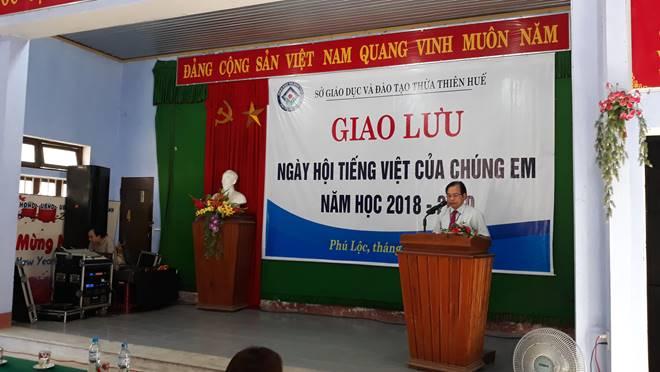 Giao lưu “Ngày hội Tiếng Việt của chúng em” cho học sinh người dân tộc thiểu số năm học 2018-2019