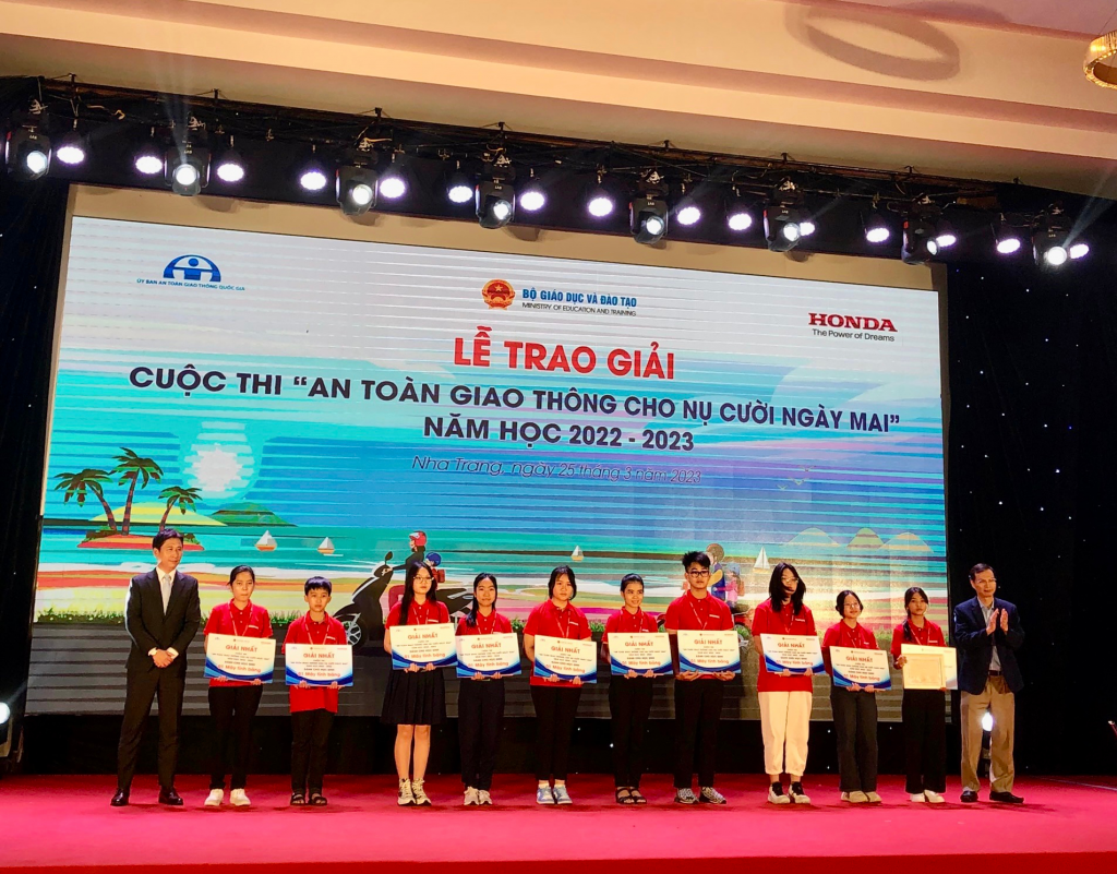 Học sinh Thừa Thiên Huế giành giải nhất cuộc thi “ An toàn giao thông cho nụ cười ngày mai” năm học 2022-2023