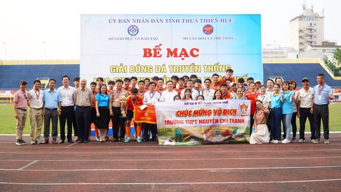Chung kết và bế mạc giải bóng đá truyền thống học sinh THPT tỉnh Thừa Thiên Huế lần thứ III - năm 2023