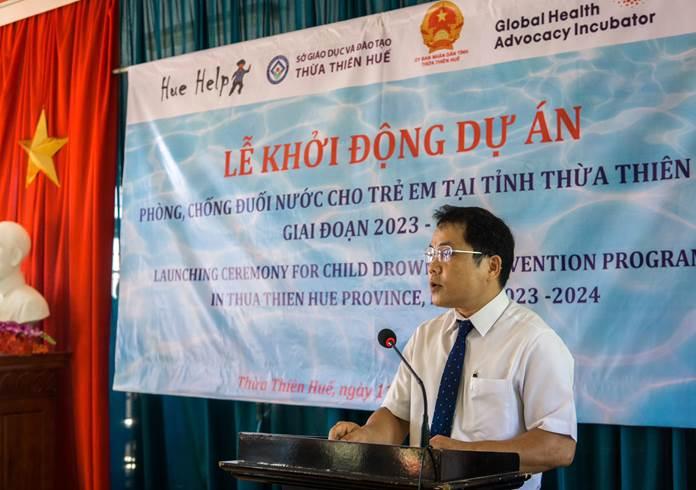 Chương trình khởi động Dự án “Phòng, chống đuối nước trẻ em tại tỉnh Thừa Thiên Huế - giai đoạn năm 2023-2024”  do Tổ chức Hue Help phối hợp thực hiện