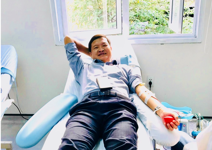 Đoàn viên Công đoàn ngành Giáo dục tỉnh Thừa Thiên Huế tham gia hiến máu tình nguyện