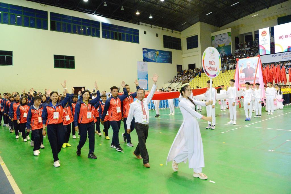 Thừa Thiên Huế tham gia Hội khỏe Phù Đổng toàn quốc, khu vực III tại Quảng Nam