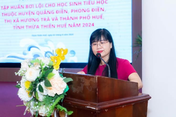 Tổng kết đánh giá Dự án “Tập huấn bơi lội cho học sinh tiểu học thuộc huyện Quảng Điền, huyện Phong Điền, thị xã Hương Trà và thành phố Huế” năm 2024 do Tổ chức Hue Help tài trợ 